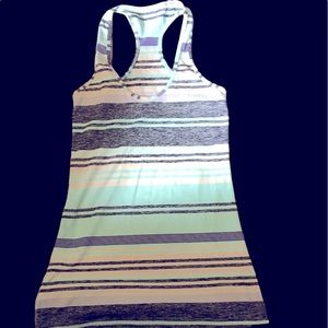 Lululemon tank top, size 4. Striped.